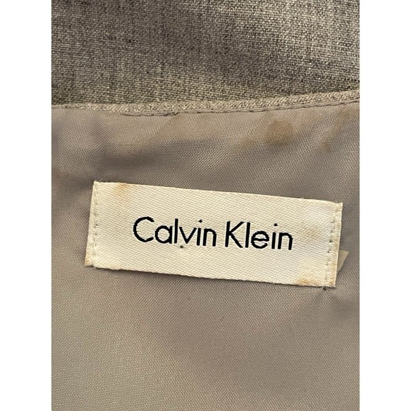 Calvin Klein grey tailored sheeth dress size 8‎ - Picture 4 of 5